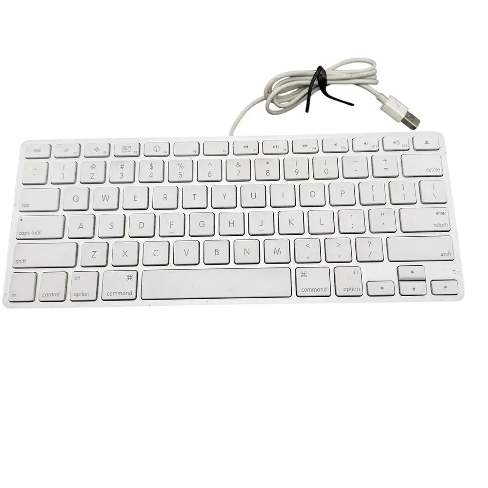 Genuine Apple A1242 Wired USB Keyboard for iMac Mac Mini Mac Pro MB869LL/A